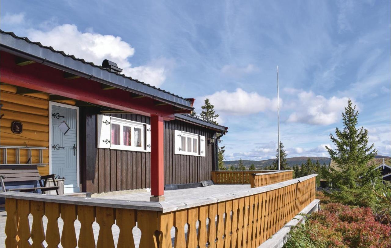 3 Bedroom Stunning Home In Sjusjoen Exterior photo